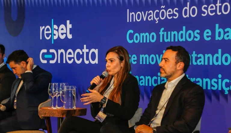 Luciana Nicola, do Itaú, no Reset Conecta