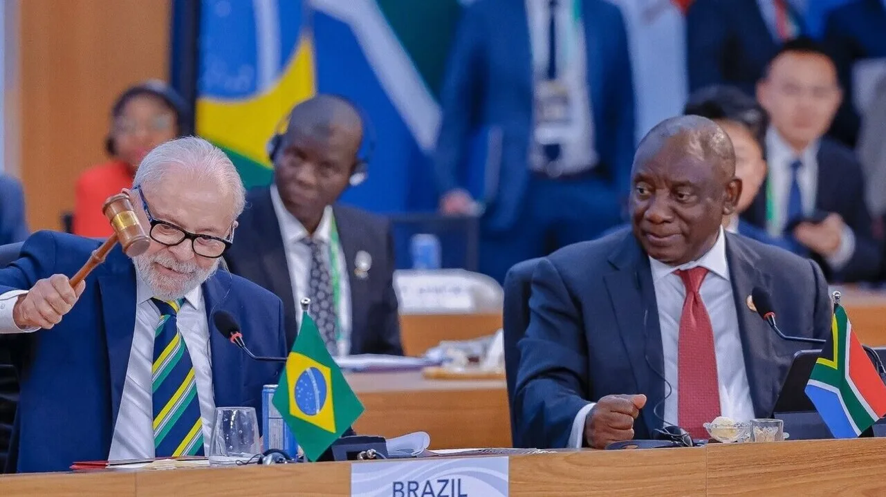 Luiz Inácio Lula da Silva durante aprovação do consenso da Declaração de Líderes do G20