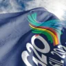 Bandeira com o logo do G20 o Brasil