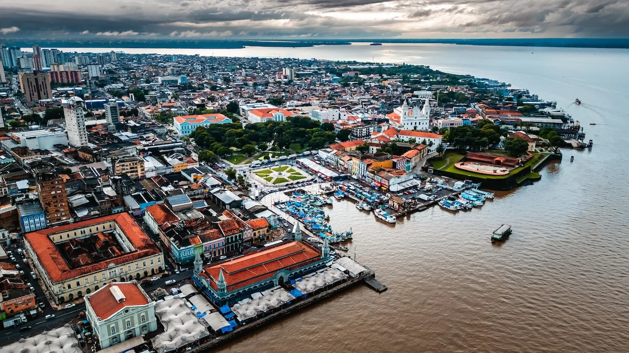 Vista aérea de Belém do Pará