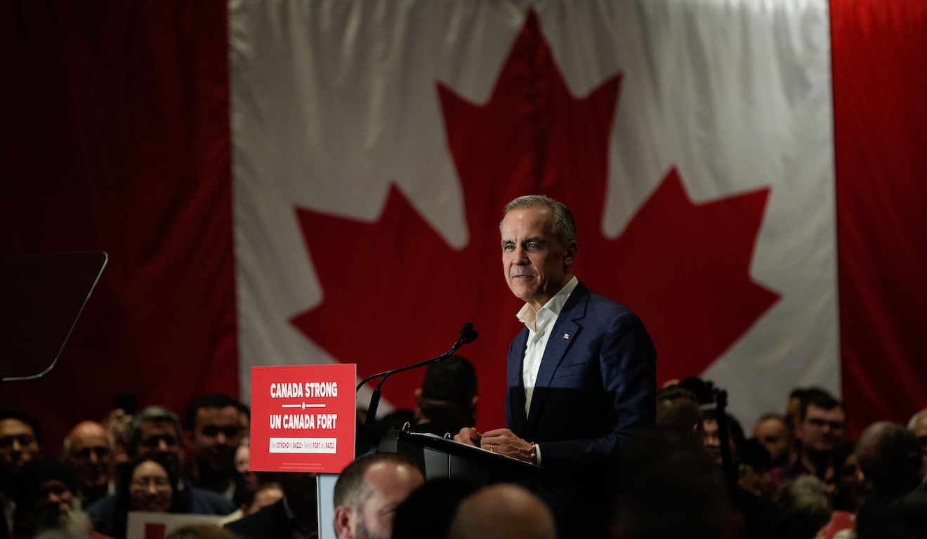 O premiê eleito do Canadá, Mark Carney