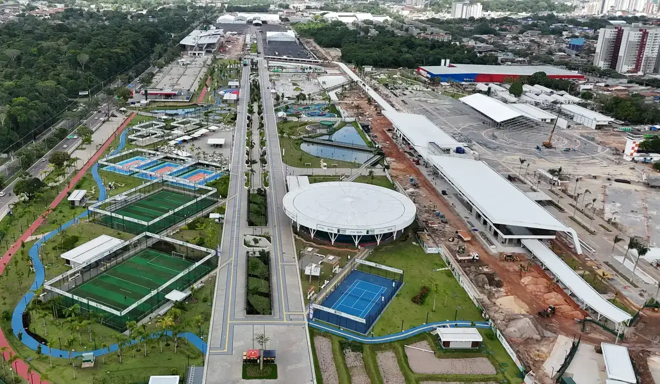 Parque da Cidade, onde será realizada a COP