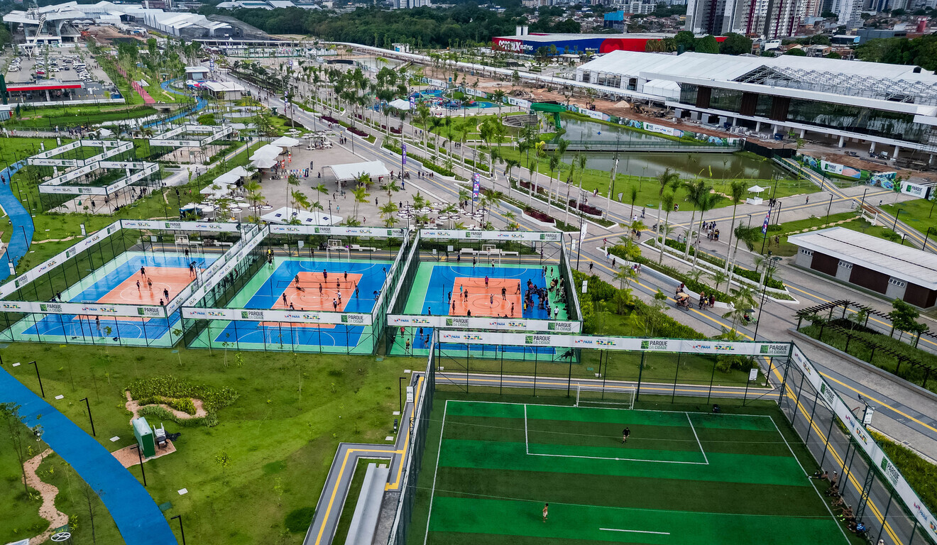 Parque da Cidade, em Belém (Foto: Agência Pará)