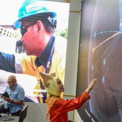 Estande da Indonésia na COP30