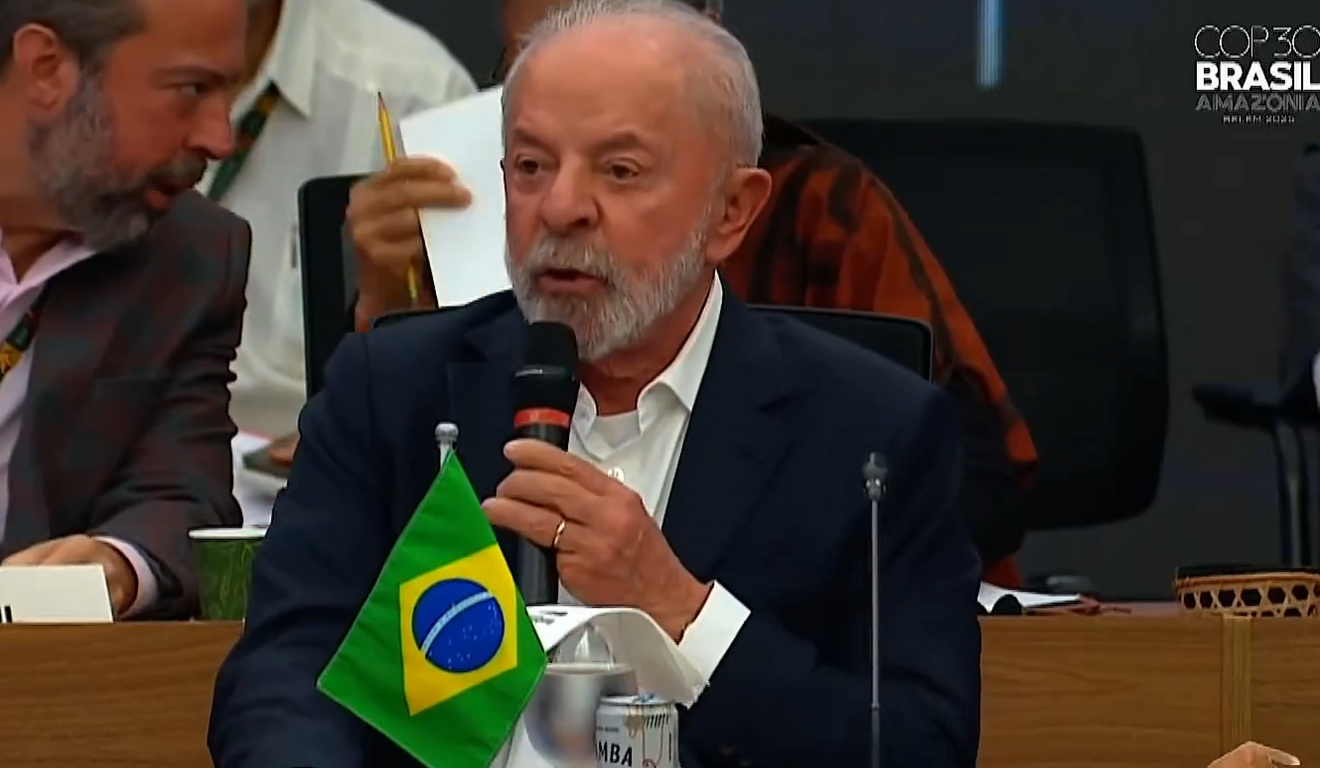 Lula discursa na Cúpula dos Líderes
