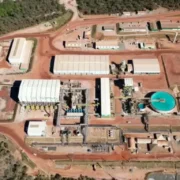 Instala&ccedil;&otilde;es da Serra Verde, uma mina de terras raras em Mina&ccedil;u, em Goi&aacute;s