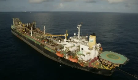 Plataforma offshore da Petrobras Plataforma offshore da Petrobras