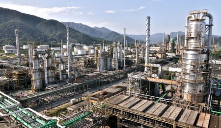 Refinaria da Petrobras Presidente Bernardes (RPBC), em Cubatão Refinaria da Petrobras Presidente Bernardes (RPBC), em Cubatão