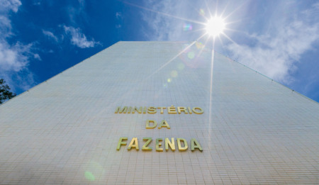 Fachada do edifício do Ministério da Fazenda Fachada do edifício do Ministério da Fazenda