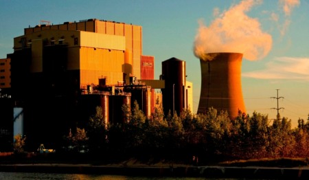 Planta Geradora de Carvão em Michigan, Indiana Planta Geradora de Carvão em Michigan, Indiana