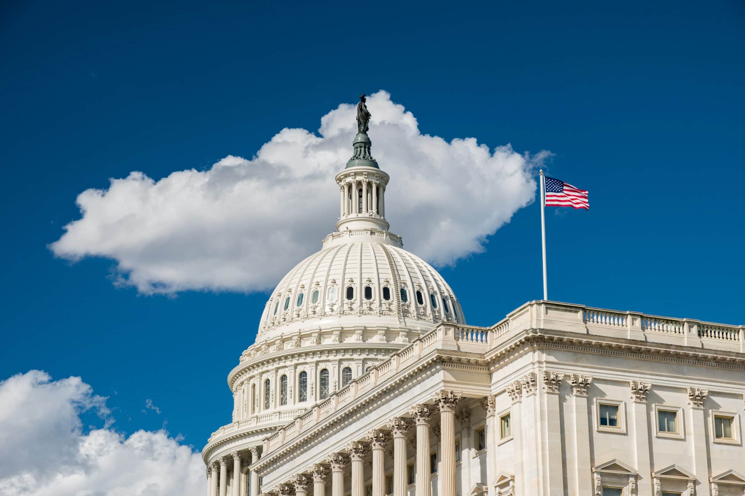 Capitólio dos EUA, onde fica o senado americano