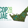 Logomarca da COP28, que acontece entre 30 de novembro e 12 de dezembro, em Dubai