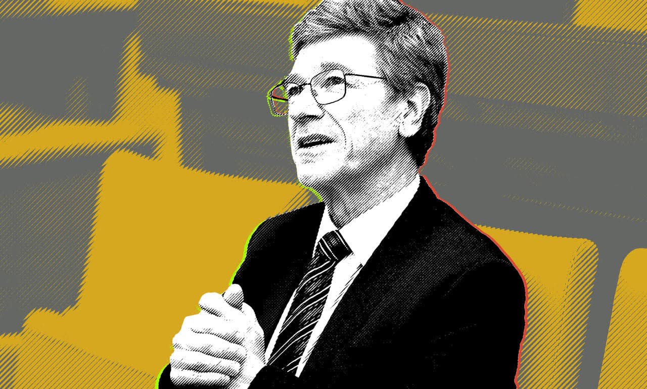 O economista americano Jeffrey Sachs